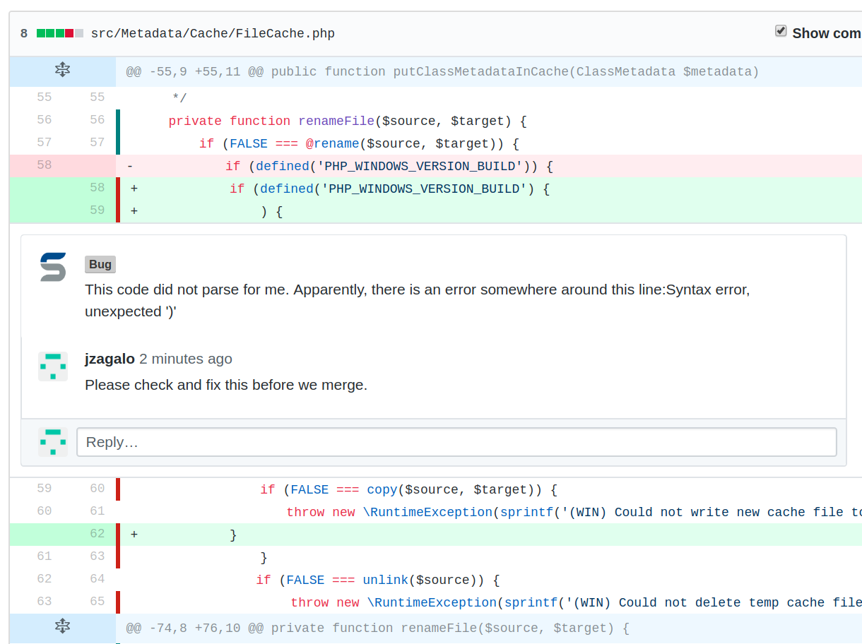 Viewing Issues inline